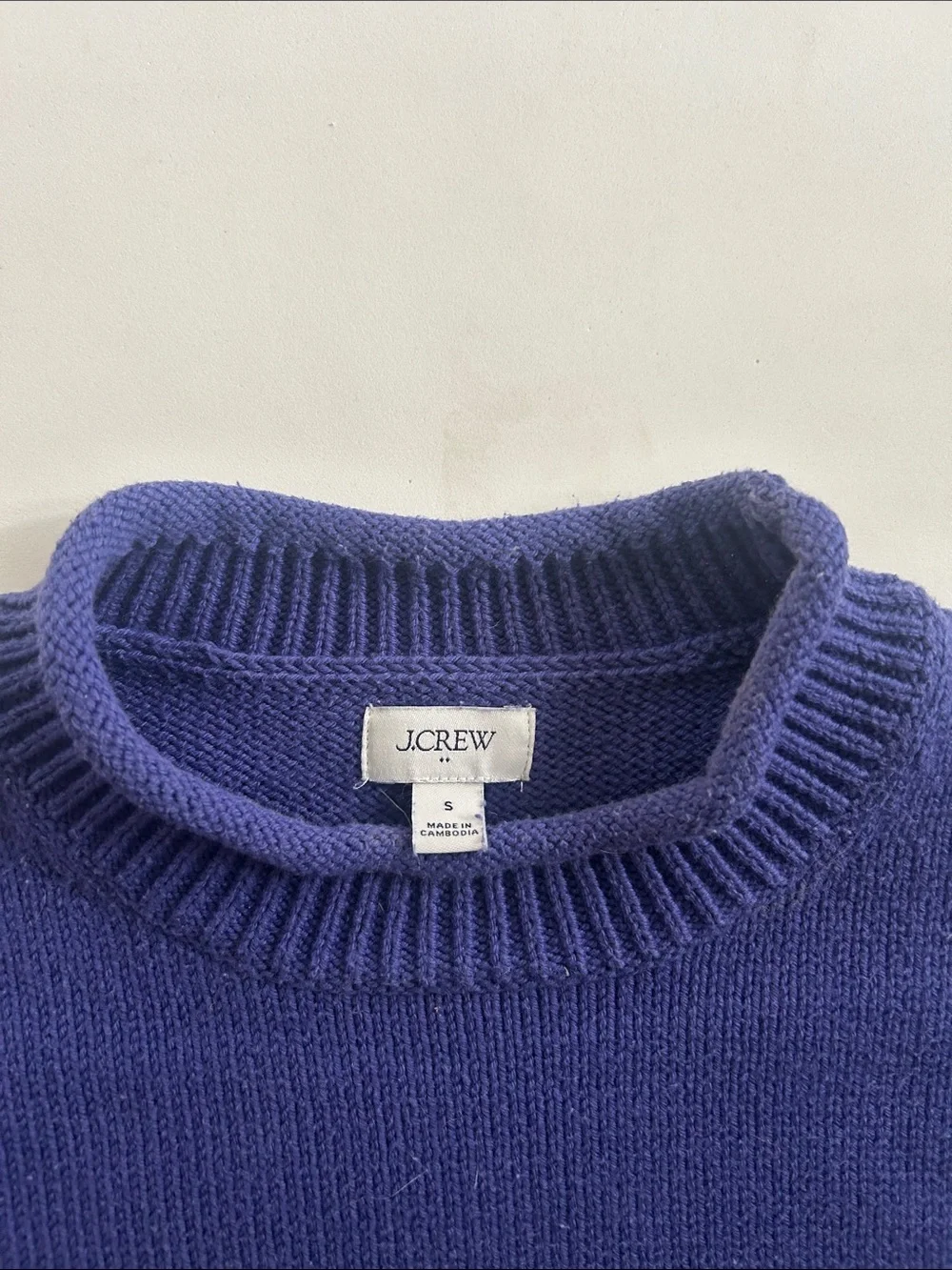 J. Crew Women's Crewneck Sweater in purple